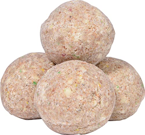 dobar® 24117e - 50 Große Vitamin-Meisenknödel ohne Netz - 50 Futterknödel mit je 90 Gramm für die Ganzjahresfütterung - Vogelfutter für Wildvögel - 4500 Gramm… von dobar