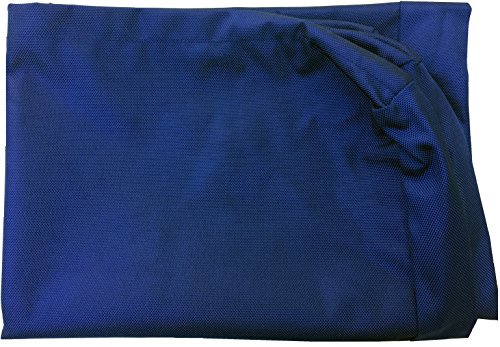 Dogbed4less Ballistisches Hundebett 1680, strapazierfähig, mit externem Reißverschluss, nur Ersatzbezug, 94 x 68 x 10 cm, Marineblau von dogbed4less