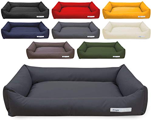 dogsfavorite Hundebett Comfort aus Nylon Gr. M 100 x 75cm grau Hundekissen Hundesofa Hundebetten von dogsfavorite