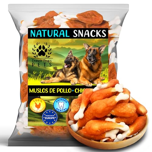 Drawer Props Pets, Natürliche Leckerlis und Snacks für Hunde, Leckerlis und Kauknochen für große und mittelgroße Hunde, 530 g von drawer props pets