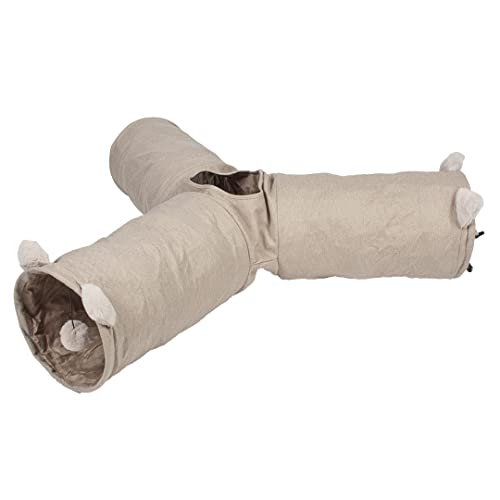 duvoplus Spieltunnel Labyrinth Cozette, 25 x 25 x 85 cm, Beige von Duvoplus