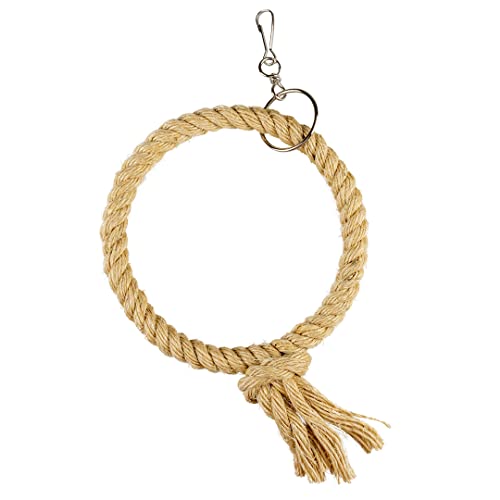 duvoplus, Sisal-Ringseil M – 50 x 30 x 5 cm Beige, Vögel, Beige, Vögel von Duvoplus