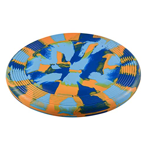 duvoplus, Smash S Frisbee aus Gummi, 19 x 19 x 2 cm, Mehrfarbig, Spielzeug, Mehrfarbig, Hund von Duvoplus