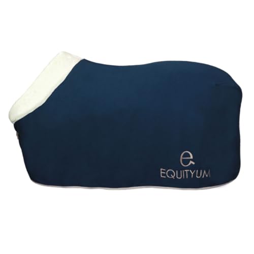 Equityum Fleecedecke Cassia (120, Blau) von e EQUITYUM