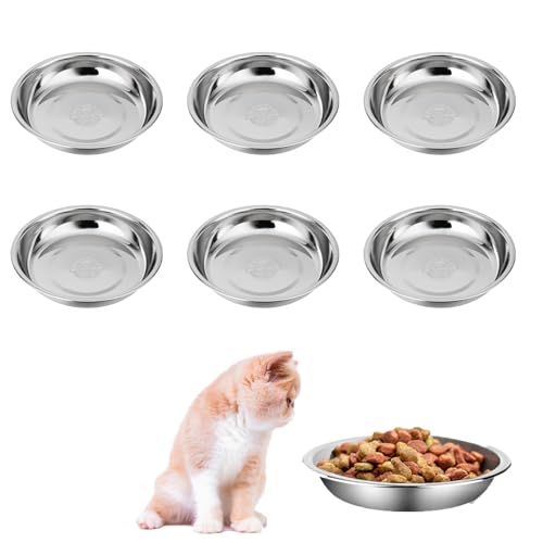 Katzennapf aus Edelstahl (6pcs) von e-YiHESZ