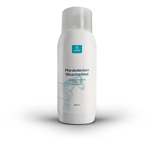 eco:fy Pferdedecken Waschmittel Rug Wash Deckenwaschmittel für atumgsaktive Synthetik- und Baumwolldecken (0,5 Liter) von eco:fy