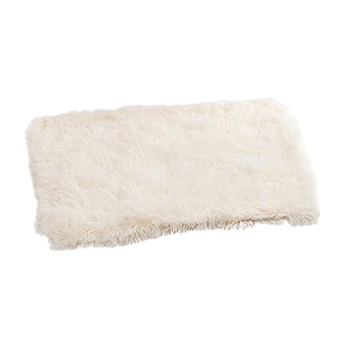 eexuujkl Kuscheldecke für Haustiere – weiche und zarte Wärme für Hunde. Hundedecke, Mehrfarbig, maschinenwaschbar, Fury Keep Warmth, Weiss,Weiß, 56 * 36CM von eexuujkl