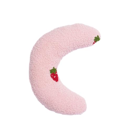 eexuujkl Tragbares und praktisches Katzenbett, Katzenfreund, Lieblingsruheplatz, bequemes und weiches Katzenkissen aus Polyester, Rosa von eexuujkl