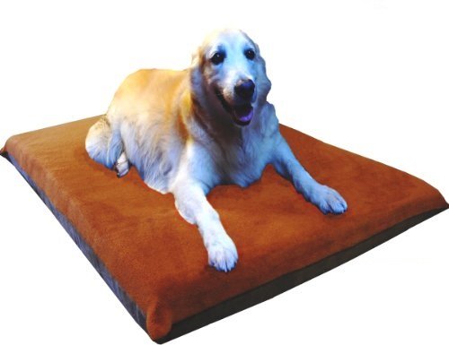 ehomegoods Orthopädisches, wasserdichtes Memory-Foam-Haustierbett für mittelgroße und große Hundekäfige, Größe 106,7 x 71,1 cm, mit 2 externen Bezügen von ehomegoods