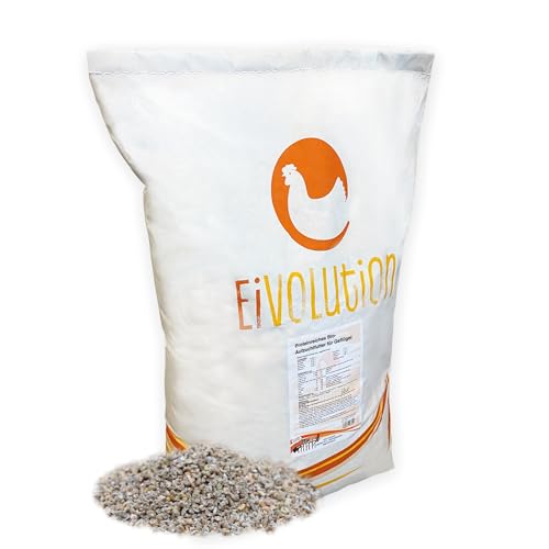 Eivolution Bio-Aufzuchtfutter Geflügel 14kg - Proteinreich - Für Küken, Hühner, Wachteln, Puten von eivolution