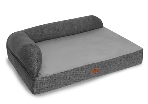 elGiga orthopädisches Hundebett Markus - Bezug mit RV waschbar - L 100 x 65 cm von elGiga Der Megastore im Internet!