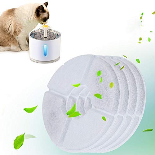 ele ELEOPTION Ersatzfilter Kohlenfilter für Katze Hunde Trinkbrunnen (Filter) von ele ELEOPTION