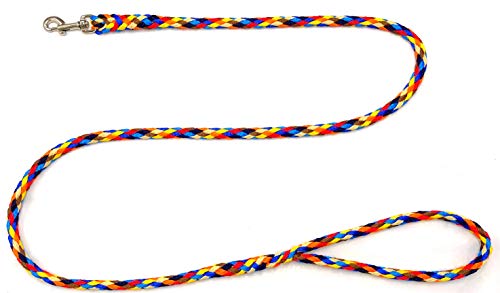 elropet Hundeleine kleine Hunde Navajo mit Handschlaufe bis 15 Kg 1-5m Führleine 8 mm leicht (4 m) von elropet