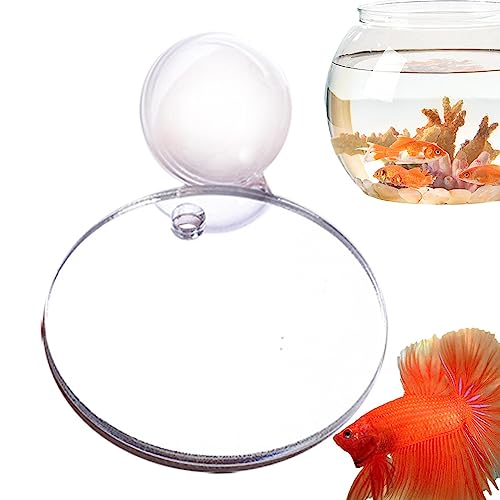 Acryl-Aquarienspiegel, Schwimmender doppelseitiger Fishbowl-Spiegel, Thematische Ornamente für Aquarien. Zuhause, Büro, Wohnzimmer, Aquarien, Hoteldekoration Ereqeip von ereqeip