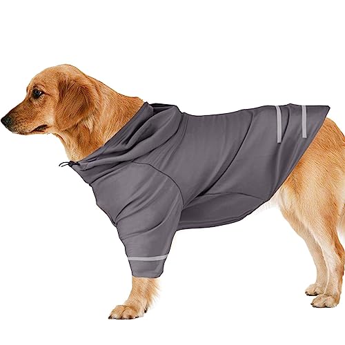 ereqeip Hundekleidung Sommer - Kleine Welpen-Shirts,Haustierkleidung, reflektierend, UV-blockierend, schnell trocknend, atmungsaktiv, für Retriever Labula Husky von ereqeip