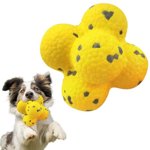 exatta Kauzauber Ball, Kauzauber Ball für Hunde, für Hunde jeder Größe, beruhigender Kauball, Hundespielzeug, Kauspielzeug, Hochspringendes, strapazierfähiges(Molekulare SphäRe) von exatta