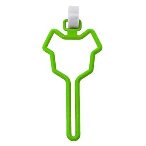 Hundekotbeutelhalter, Haustierkot-Träger-Clip, Freihändiger Hundeleinenspender, Outdoor-Spaziergang, Welpenkotbeutel-Clip, Einfach Zu Tragen (Color : Green) von eyob