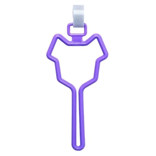 Hundekotbeutelhalter, Haustierkot-Träger-Clip, Freihändiger Hundeleinenspender, Outdoor-Spaziergang, Welpenkotbeutel-Clip, Einfach Zu Tragen (Color : Purple) von eyob