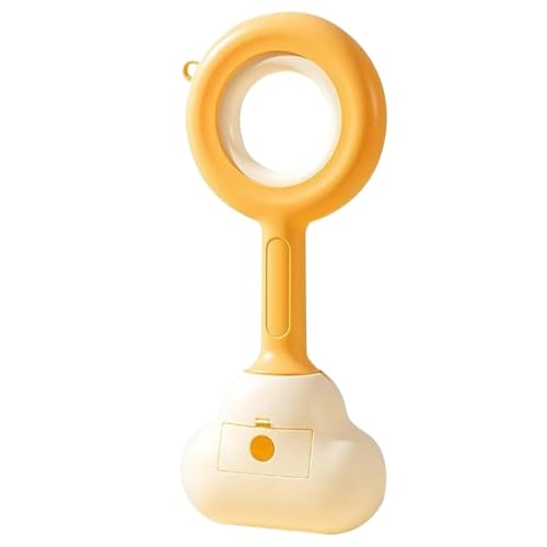 Wolke Form Pet Pooper Scooper Hunde Scheiße Clip Kiefer Poop Scoop Outdoor Tier KOT Reiniger Picker KOT Sammler Saubere Werkzeuge (Color : Yellow) von eyob