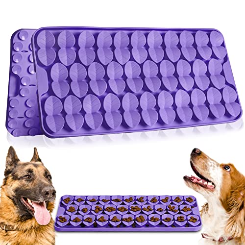 Schnüffelmatte, Hund Leckmatte Slow Feeder Hundenäpfe, Leckmatte für Hunde, Schnüffelmatte für Hunde Leckmatte Geruch für Training Langsames Fressen mit Saugnapf für Hunde und Katzen von ez2pet