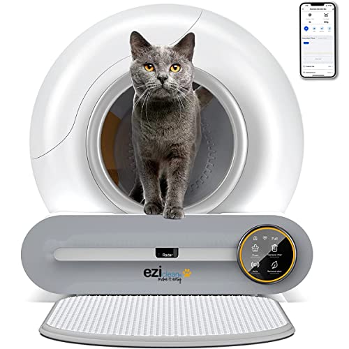 EZICLEAN Katzentoilette CATBOT K8i selbstreinigend, mit Vernetzung, Katzentoilette von EZICLEAN