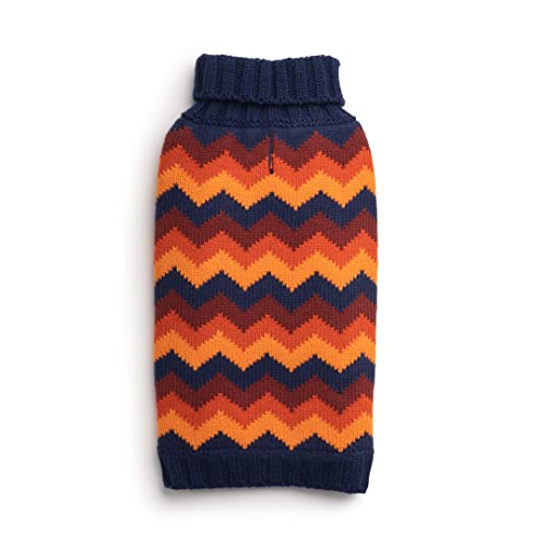 Fabdog Chevron-Pullover, 40,6 cm, Marineblau von fabdog