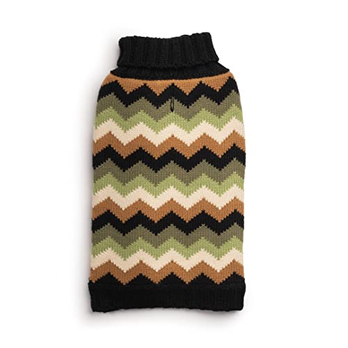 Fabdog Chevron Pullover, 40,6 cm, Schwarz von fabdog