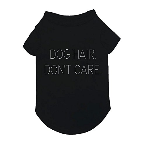 fabdog Dog Hair Don't Care Hunde-T-Shirt, 35,6 cm von fabdog