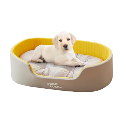 Hundebett – Doppelseitige Hundebettcouch | Orthopädische Hundesofabetten Haustierbett | Bequeme Hundecouch | Abnehmbare Katzen-Schlafunterlage, warmes Nest | Four Seasons Hundecouchbett, 50 x 35 cm von fanelod