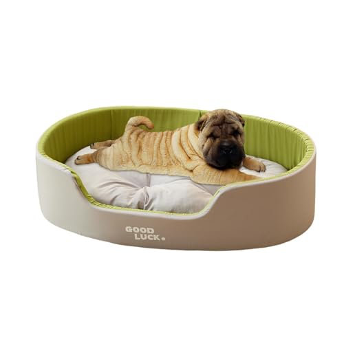 Hundebett – Doppelseitige Hundebettcouch | Orthopädische Hundesofabetten Haustierbett | Bequeme Hundecouch | Abnehmbare Katzen-Schlafunterlage, warmes Nest | Four Seasons Hundecouchbett, 50 x 35 cm von fanelod