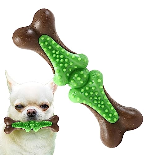 fanelod Kauspielzeug zum Zahnen für Welpen - Langlebiges Hundekauspielzeug aus Welpenknochen - Kauspielzeug, Hundespielzeug, Welpenzubehör für kleine, mittelgroße und große Hunde von fanelod