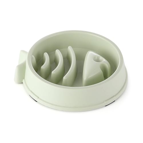 fanlangyi Skidproof Base Cats Slow Feeding Bowl Cats Slow Feeding Bowl Fish Pet Cats Slow Feeding Avoid Overeating Cats Food Bowl for Indoor Small Cats Food Bowl for Small Cats Food Bowl for Small von fanlangyi