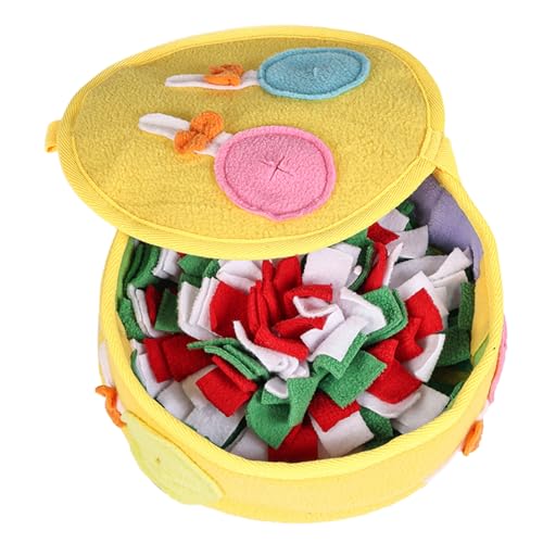 fanlangyi Snuffle Hundespielzeug, gefülltes Leckerli-Dosierspielzeug, Kaufest, weiches Kauspielzeug für Hunde, fördert Futtersuchfähigkeiten, interaktives Hunde-Puzzle-Spielzeug von fanlangyi