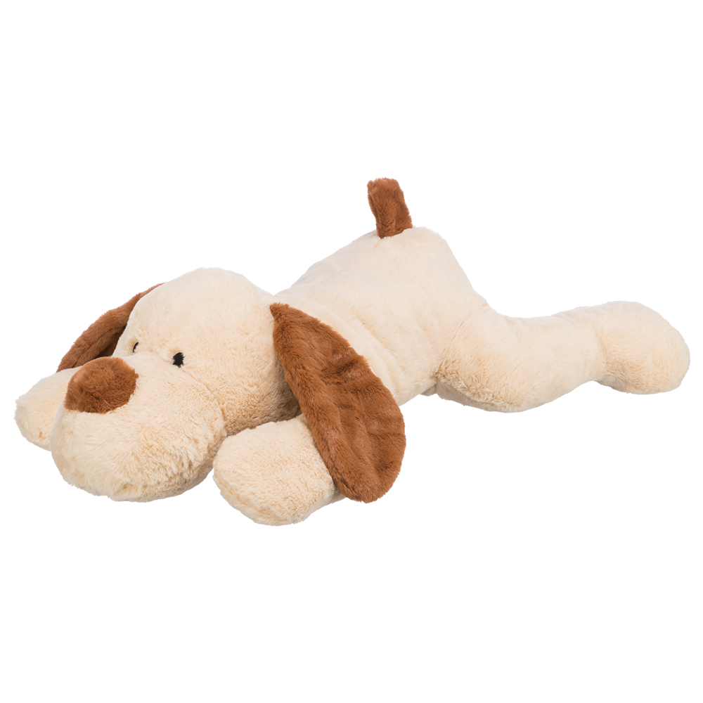 Hunde-Plüschspielzeug Großer Hund Sam beige/braun, Länge: ca. 75 cm von fehlt