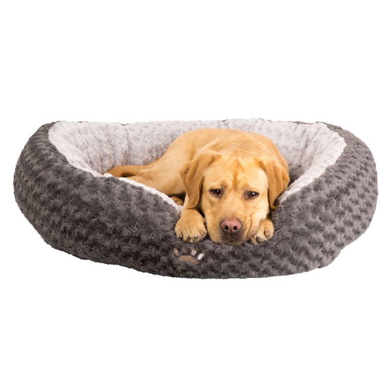 Hundebett Donut-Dream grau, Gr. Ø60 cm von fehlt