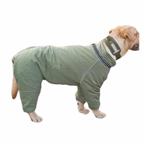 feiling Gepolsterte Hundemantel Winter Vier-Beine Warm Bekleidung Hunde Winterjacke Steppjacke Outdoor für Kleine Mittlere und Große Hunde (für Männlich, 20#) von feiling