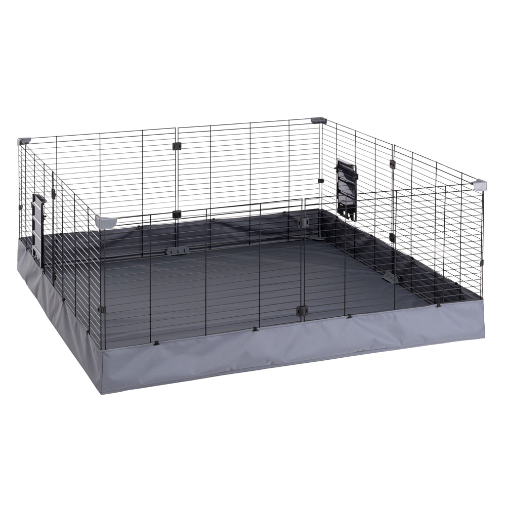 Ferplast Kleintierkäfig Hub 04 - L 140,5 x B 140,5 x H 59,5 cm Ferplast Kleintierkäfig Hub 04 - L 140,5 x B 140,5 x H 59,5 cm von ferplast