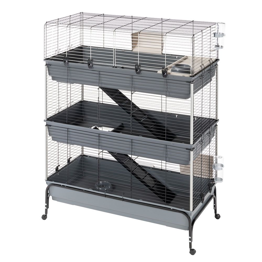 Ferplast Kleintierkäfig Vital 120 3-stöckig - L 120 x B 60 x H 167 cm Ferplast Kleintierkäfig Vital 120 3-stöckig - L 120 x B 60 x H 167 cm von ferplast