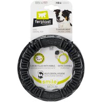 Ferplast Smile Kauring, schwarz - Ø 16 x H 3,2 cm (Größe M) von ferplast