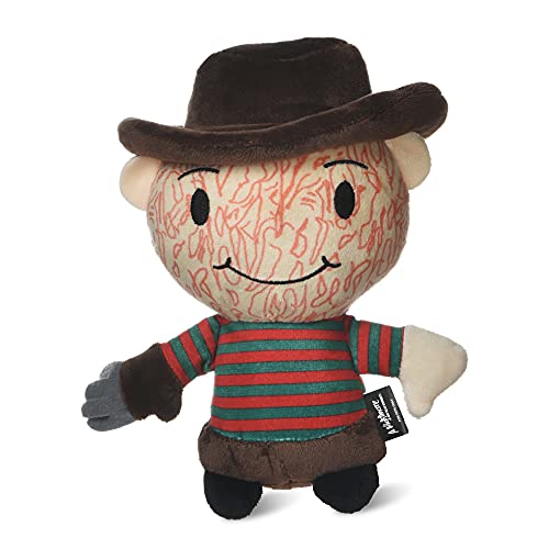 A Nightmare on Elm Street Warner Bros. Horror Movies Freddy Krueger Figur Plüsch Hundespielzeug | Mittleres Hundespielzeug Nightmare on Elm Street Collection | Quietschendes Hundespielzeug Halloween Hund Kauspielzeug, 22,9 cm von fetch FOR PETS