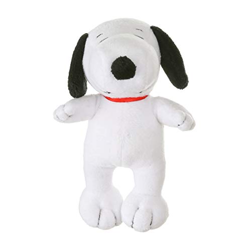 fetch FOR PETS Hund Snoopy Plüschfigur Classic Plush Squeaker Dog Toy, 6 Inch Medium (suitable for medium, large, and small dogs) White Plush Fabric Squeaky Dog Toy von fetch FOR PETS