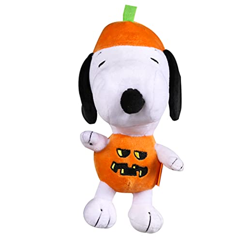 Peanuts for Pets 22,9 cm Halloween Snoopy Pumpkin Big Head Plush Dog Toy with Squeaker | Snoopy Plush Dog Toys, Cute Dog Toys | Squeaky Dog Toys, Stuffed Dog Toys for Small Dogs & Dog Toys for Large von fetch FOR PETS