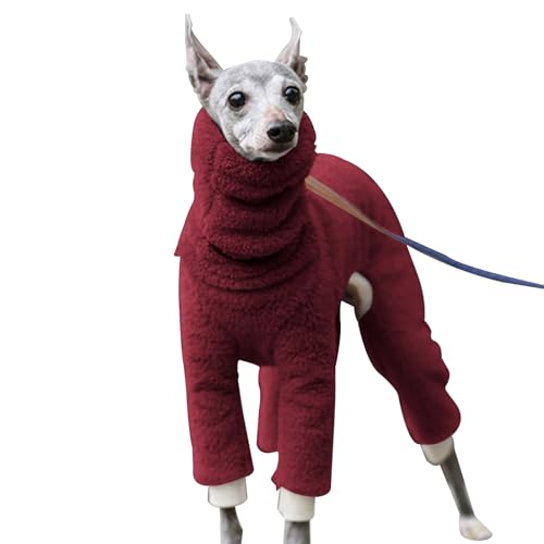 feveo Ganzkörper-Hundemantel,Winter-Hundejacke | Gemütliche, weiche, Winddichte Winter-Hundekleidung für den ganzen Körper, die den Körper verschüttet und verdickt, für Deutsch Kurzhaar, Terrier von feveo