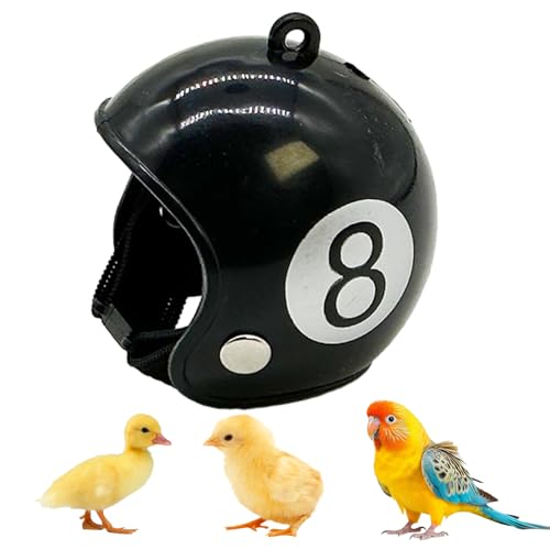 Bird Protect Hat – Hen Bird Protect Hats - Small Pet Hard Hat, Adjustable Bird Toy Head Protection for Papageien, Enten and Chicks Fiira von fiira
