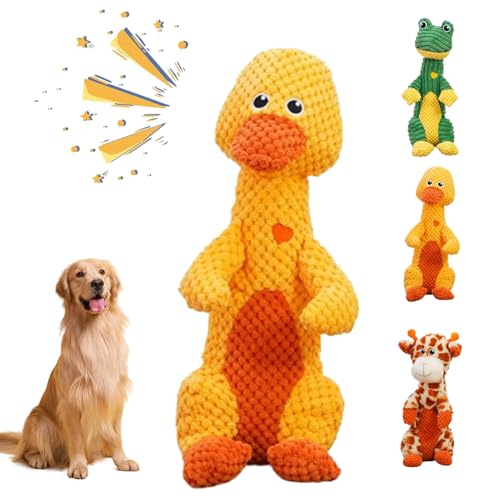 fjaldjfu Durachew Dog Toy,Durachew Hundespielzeug, 2025 New Wowpetsmart Invincible Chewanimals, Durachew Tough Dogchew Toy Designed for Strong Chewers, Chewers (Duck-C) von fjaldjfu