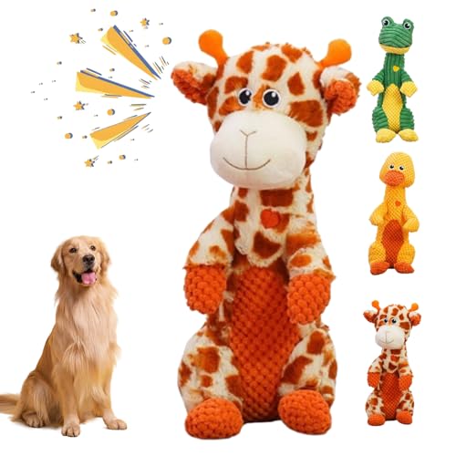 fjaldjfu Durachew Dog Toy,Durachew Hundespielzeug, 2025 New Wowpetsmart Invincible Chewanimals, Durachew Tough Dogchew Toy Designed for Strong Chewers, Chewers (Giraffe-B) von fjaldjfu