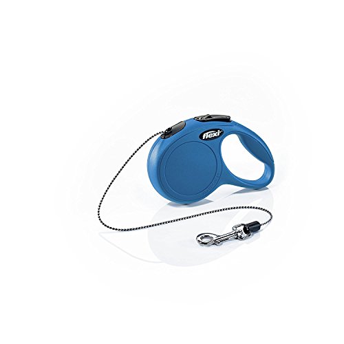 flexi® CAT XS Seil 3 m blau, Roll-Leine für Katzen und Kleintiere bis 8 kg von flexi