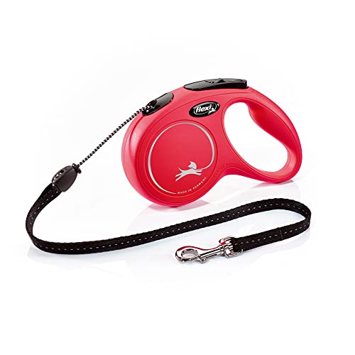 flexi New Classic M Seil 5 m rot für Hunde bis 20 kg von flexi