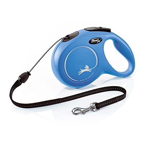 flexi New Classic M Seil 8 m blau für Hunde bis 20 kg von flexi