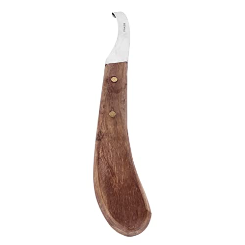 flexman Horse Hufmesser, Linke Hand Huf Trimmwerkzeug 6 cm Klingen Länge Ergonomischer Griff Halten Sie Hufschärfer für evorbilder, trimmen von flexman